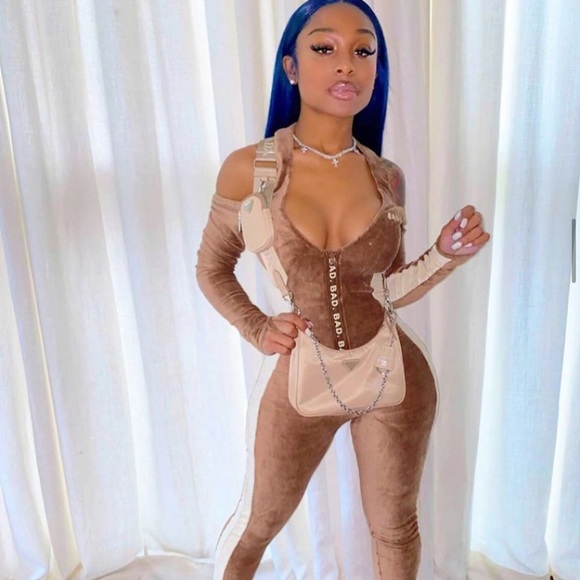 Bad Society Club Brown Corduroy Jumpsuit - Picture 11 of 13